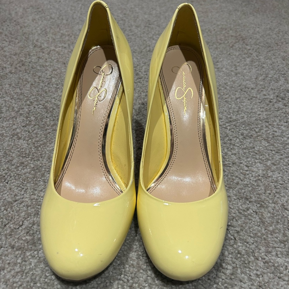 Yellow Pumps